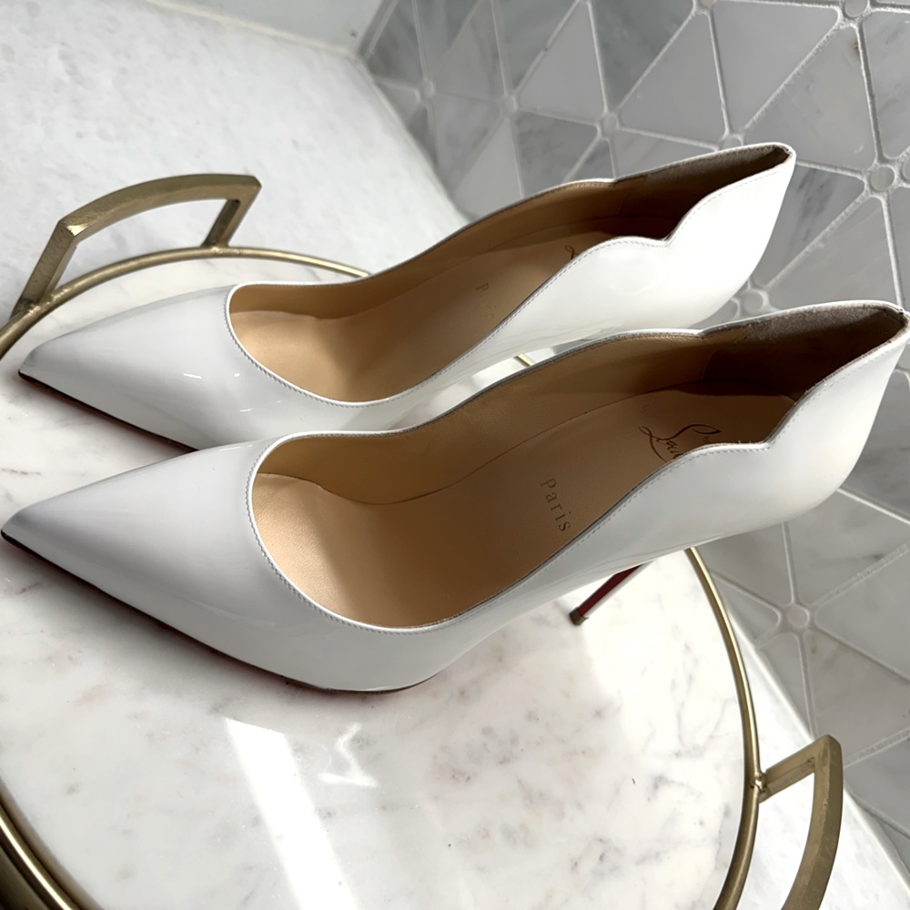 COPY - Christian Louboutin- HOT CHICK 100 White